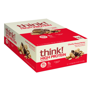 High Protein Bar, Chunky Peanut Butter